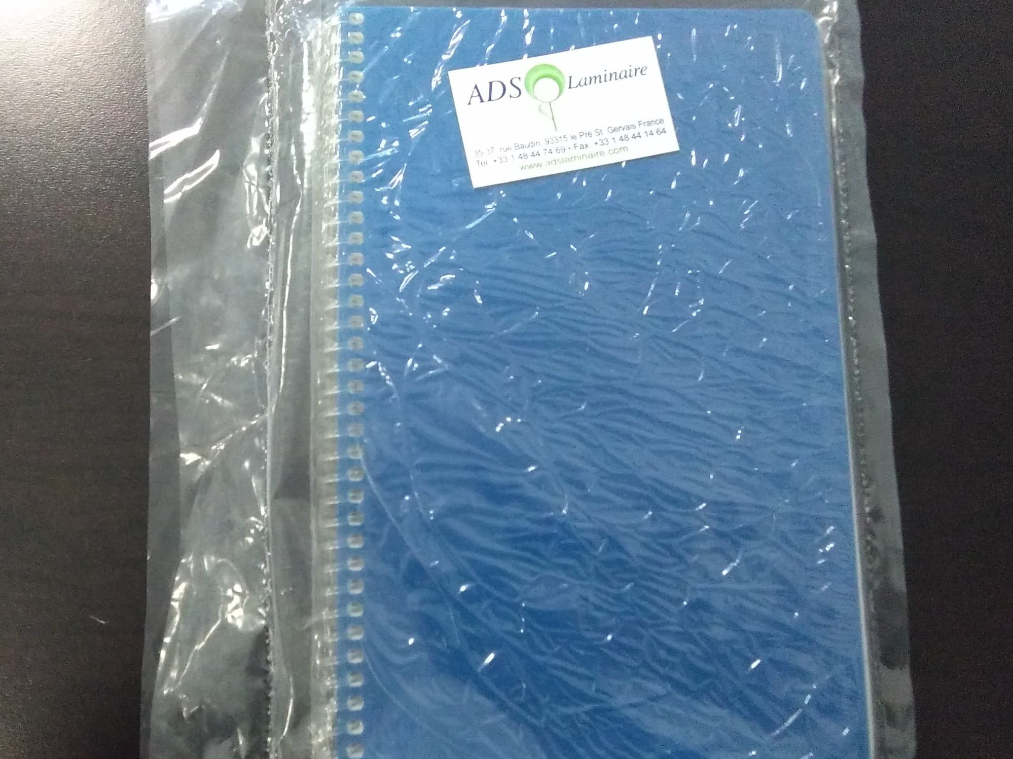 Cahier A5 à spirale pour salle blanche