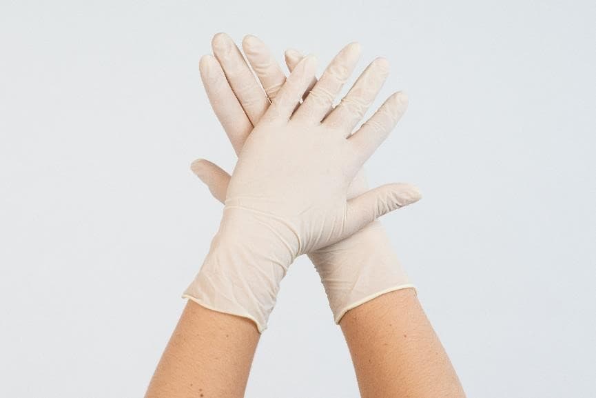 GANTS LATEX SANS POUDRE