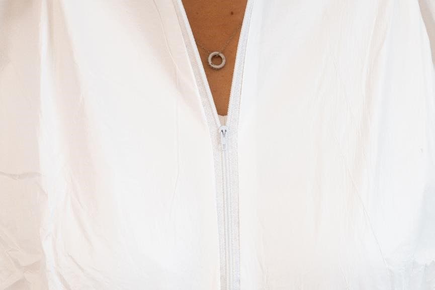 BLOUSE DE LABORATOIRE TYVEK® AVEC BOUTONS-PRESSION