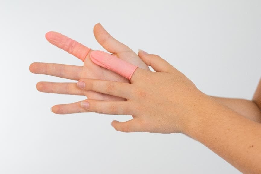 DOIGTIER DE PROTECTION EN LATEX