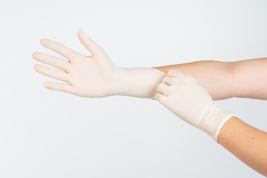 GANTS EN NITRILE POUR SALLE BLANCHE