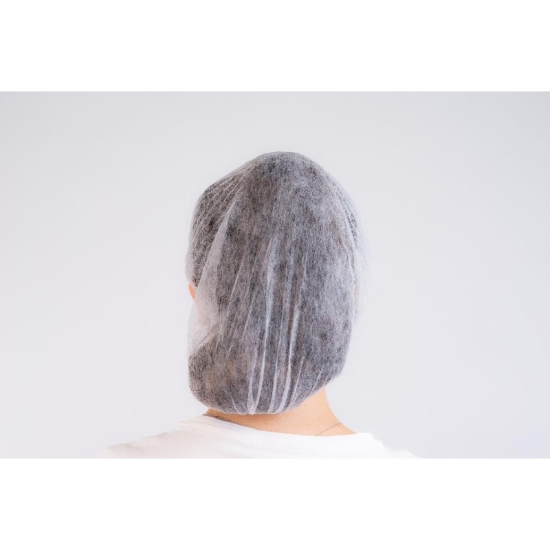 Charlottes jetables pour cheveux 100 Pièces (Blanc) - Bouffants